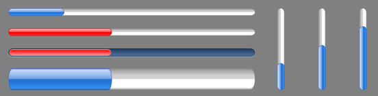 UIProgressViewの例